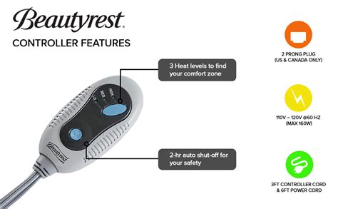 Beautyrest Warming Throw Instructions