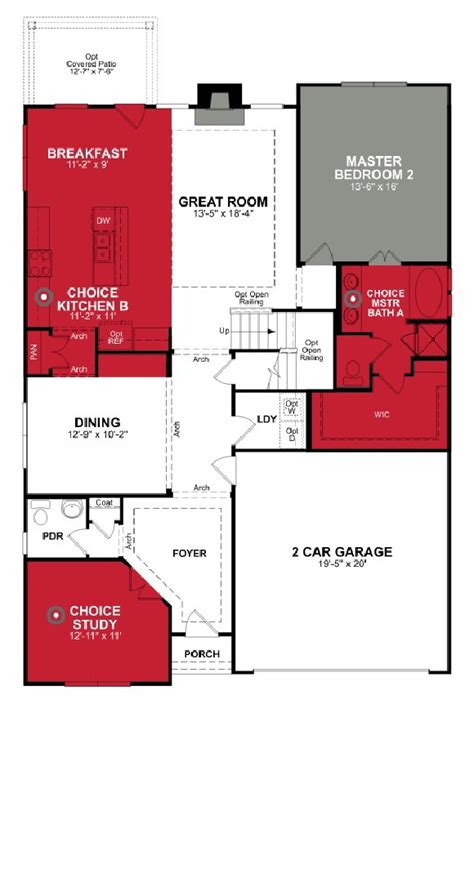 Beazer Armstrong Floor Plan