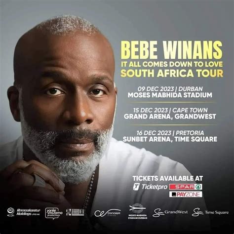 bebe winans coming to south africa