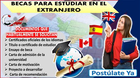 becas en el extranjero para colombianos