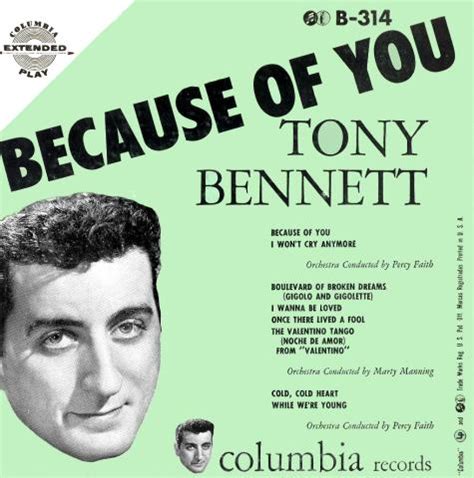 because of you tony bennett 1951