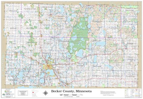 Becker County Property Map