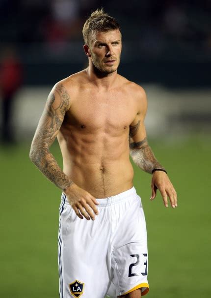 beckham height and weight