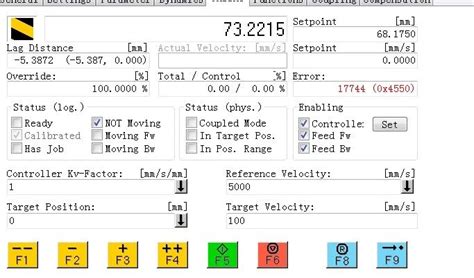 Beckhoff Servo Error 17744