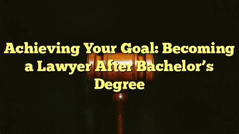 become lawyer without bachelor's degree