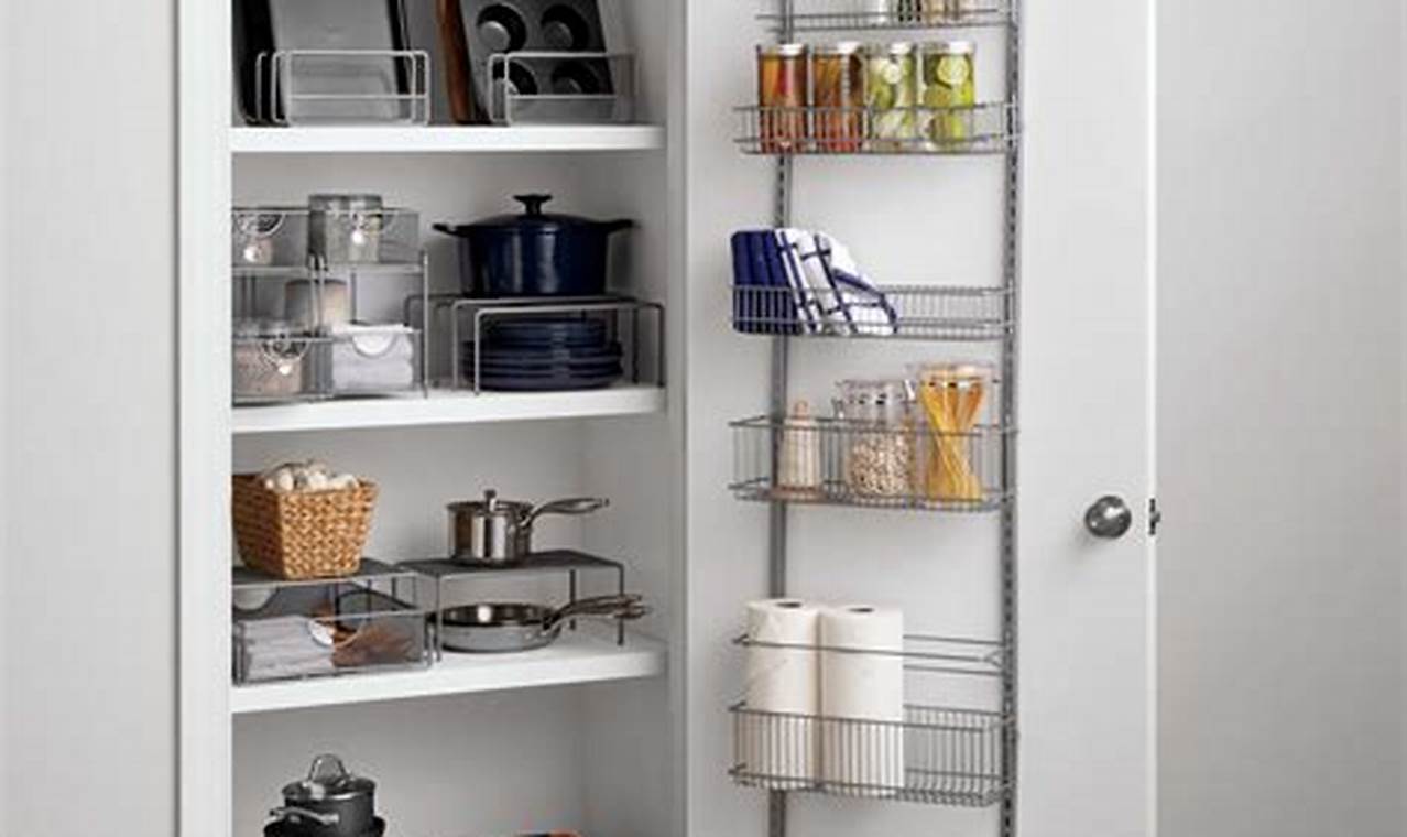 Discover the Secrets to Perfect Pantry Organization with Bed Bath &amp; Beyond Storage