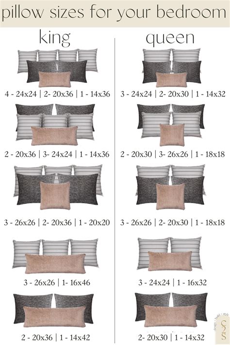 Favorite Bed Decorative Pillow Sizes For Small Space