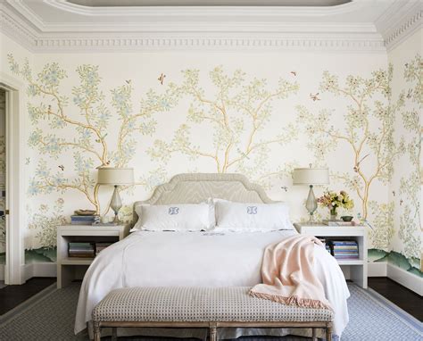 Bedroom with Wallpaper Accent Wall that You Must Have HomesFeed