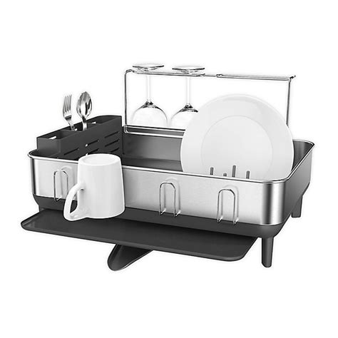 bed bath and beyond 2 tier dish rack