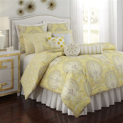 Bed Bath And Beyond Yellow Comforter