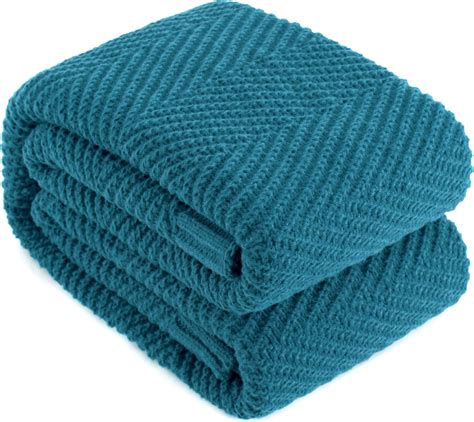 Bed Blanket Throw Teal