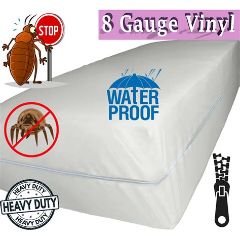 bed bug mattress protector queen size