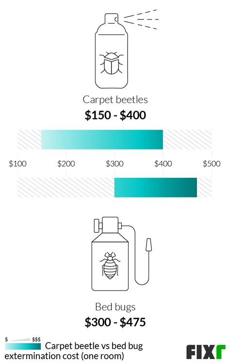 bed bugs extermination cost