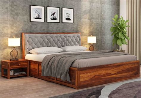 Bed Design Wood Double