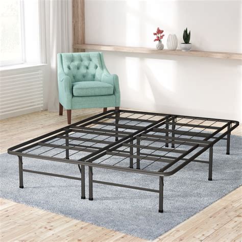 Bed Frame For Use With Box Spring