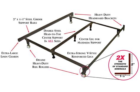 Bed Frame Full Assembly