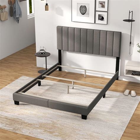 Bed Frame With Headboard Box Spring