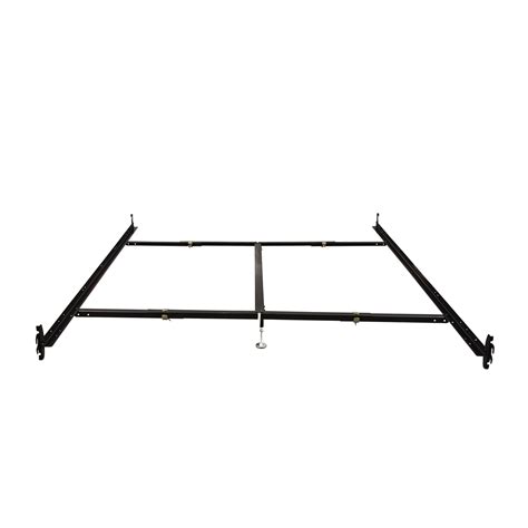 Bed Frame With Hook-On Rails