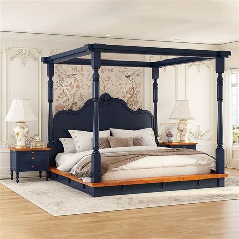 Bed Frame With Posts