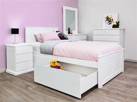 Bed Frame With Storage King Single