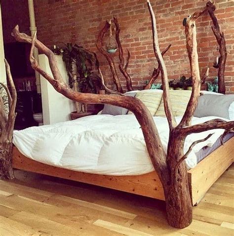 Bed Frames Made From Trees