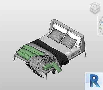 Bed Ikea Revit