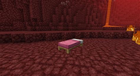 Bed In Nether Minecraft