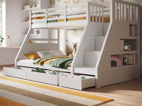 Bed Kingdom Triple Bunk Bed