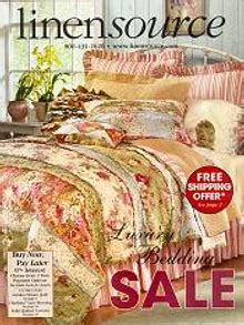 bed linens catalogs with samples