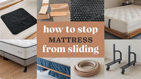 Bed Mattress Keeps Sliding
