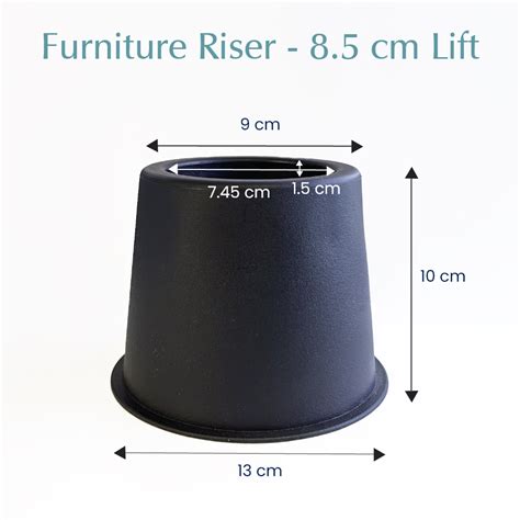 Bed Riser Dimensions