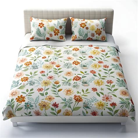 Bed Sheet Design Template