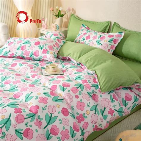 Bed Sheet With Comforter Shopee