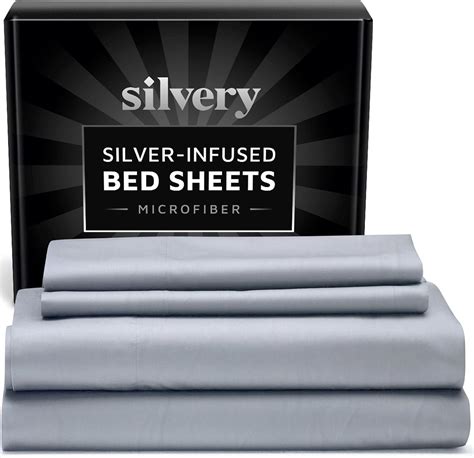 Bed Sheets With Silver Threads
