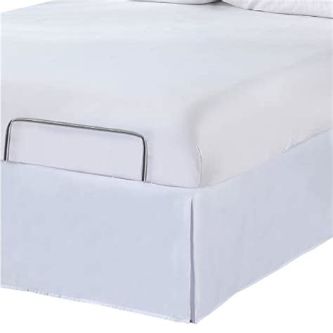 bed skirt for adjustable base bed