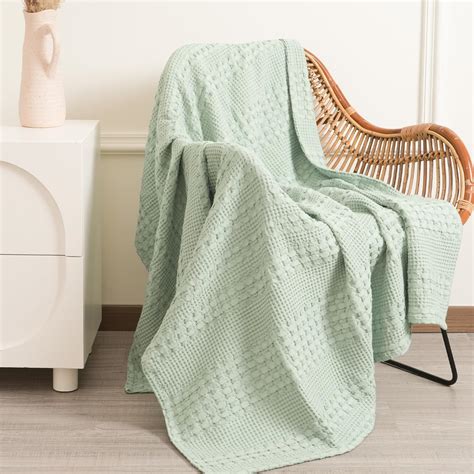 Bed Throw Blanket Cotton