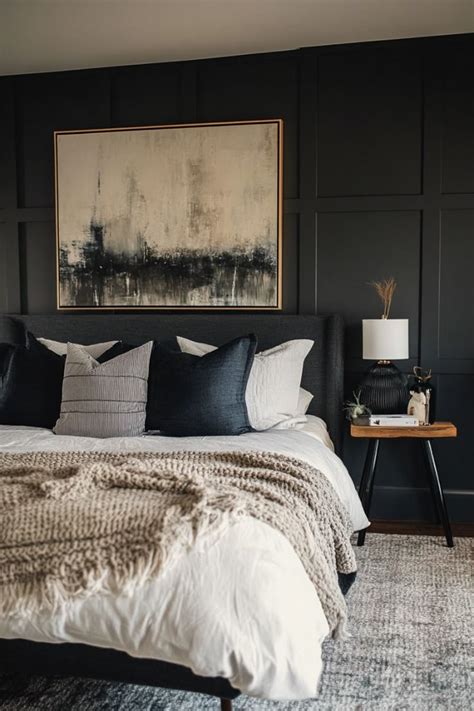 Bedding For Black Accent Wall