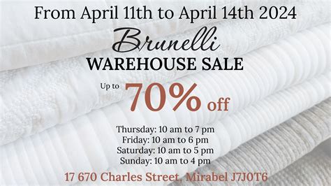 Bedding Warehouse Sales