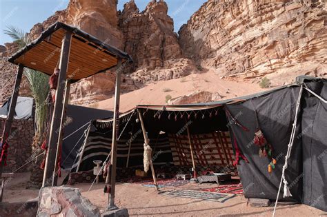bedouin tent camp