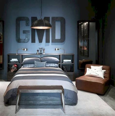 40 Classy Men Bedroom Wall Decor Ideas Greenorc