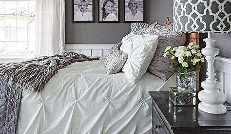Bedroom Decor Grey And White