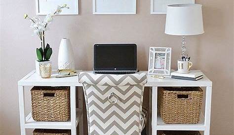 Idea-6 (Awesome Small Bedroom Desk Ideas) | Small bedroom desk, Home