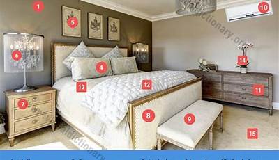 Bedroom Furniture Items List