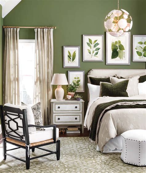 Pin by Kalina on houses and interiors Green bedroom decor, Sage green