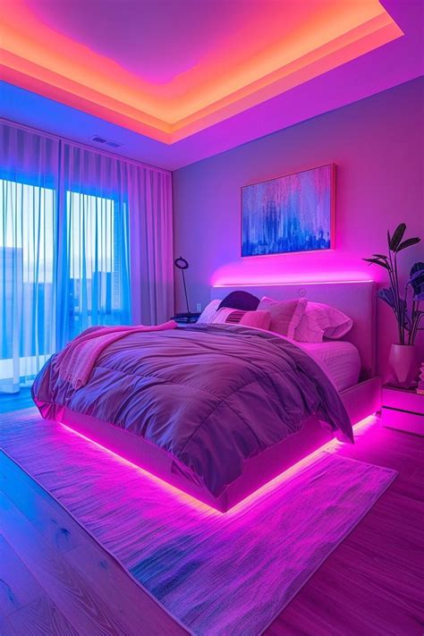Bedroom Led Lights - gambar utama