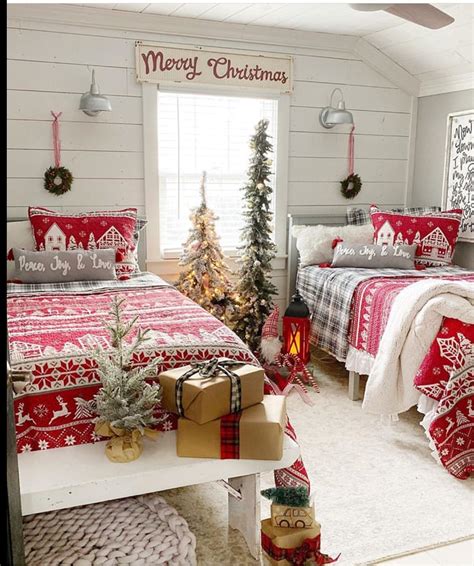 bedroom decor christmas lights