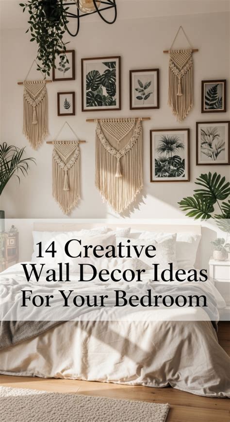 bedroom wall decor creative tips