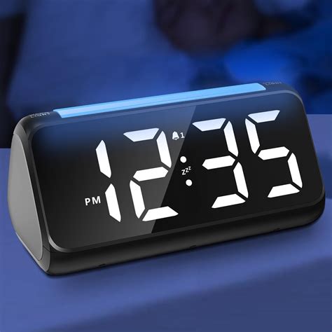 Bedside Digital Clock With Light