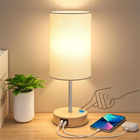 Bedside Lamp With Charging