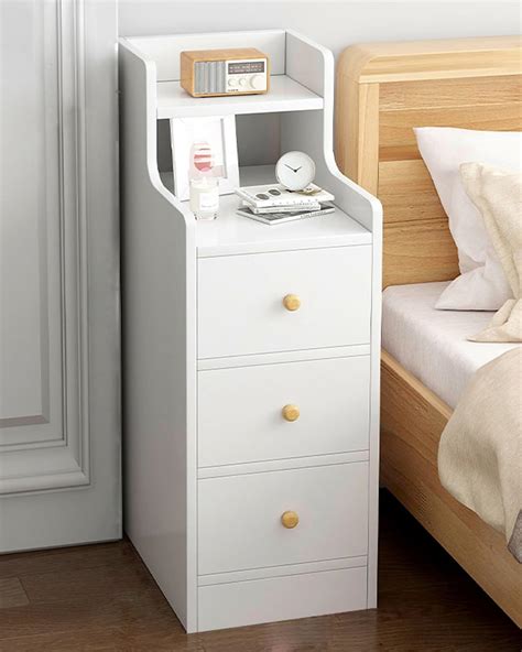 Nightstand with drawers and a top surface